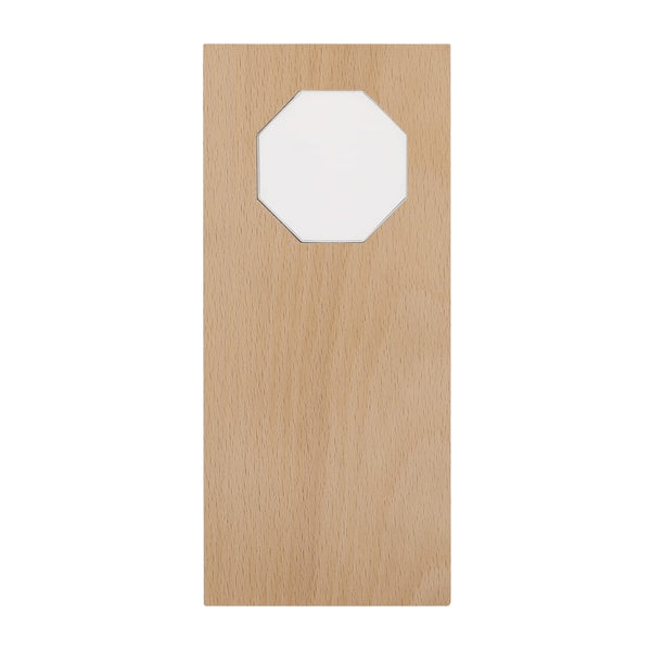 Targa da Tavolo Taorex natural - personalizzabile con logo
