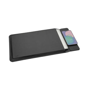 Tasca per PC 14-15,6" ricarica magnetica wireless Swiss Peak nero - personalizzabile con logo