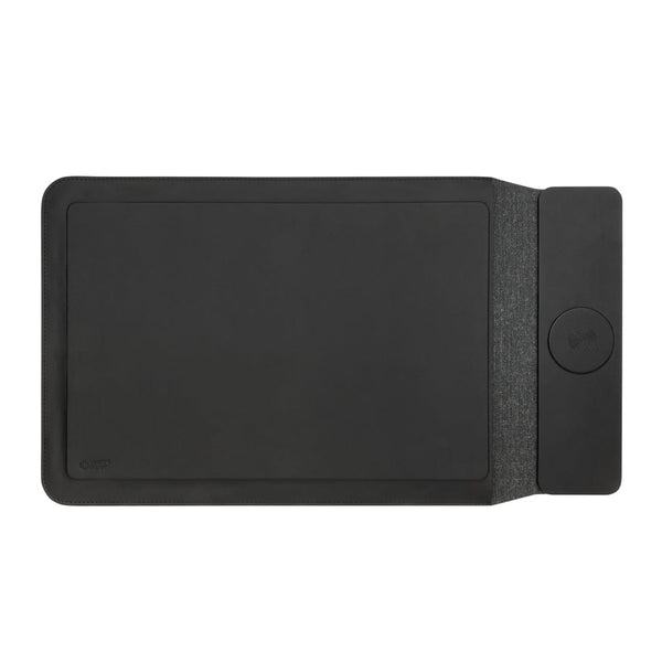 Tasca per PC 14-15,6" ricarica magnetica wireless Swiss Peak nero - personalizzabile con logo