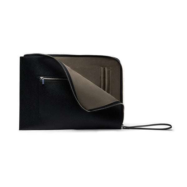 Tasca porta PC 14" VINGA Bermond RCS nero - personalizzabile con logo