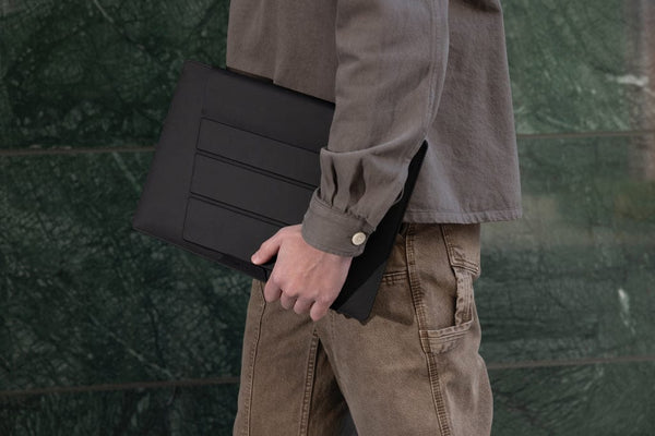 Tasca porta PC 14" XD Design Mobile Office nero - personalizzabile con logo