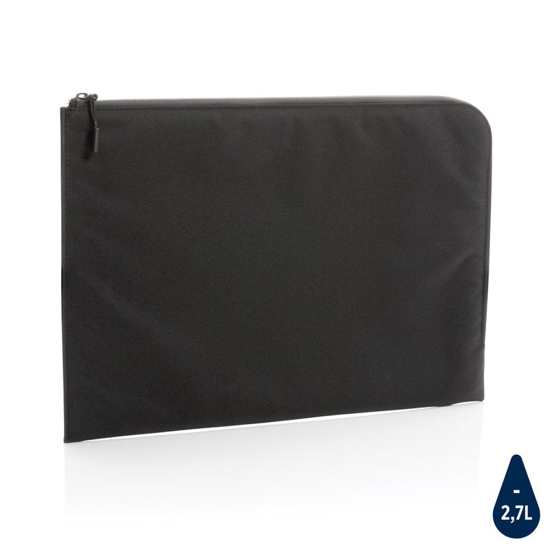 Tasca porta PC 15,6" minimalista Impact Aware™ nero - personalizzabile con logo