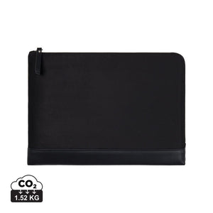 Tasca porta PC 16" VINGA Marlow im rPET RCS nero - personalizzabile con logo