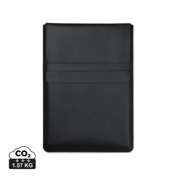 Tasca porta PC 16" VINGA Timoin PU RCS nero - personalizzabile con logo