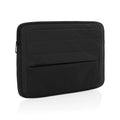 Tasca porta PC da 15,6" Armond in RPET AWARE™ nero - personalizzabile con logo