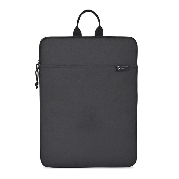 Tasca porta PC da 16" Renew in rPet AWARE™ nero - personalizzabile con logo