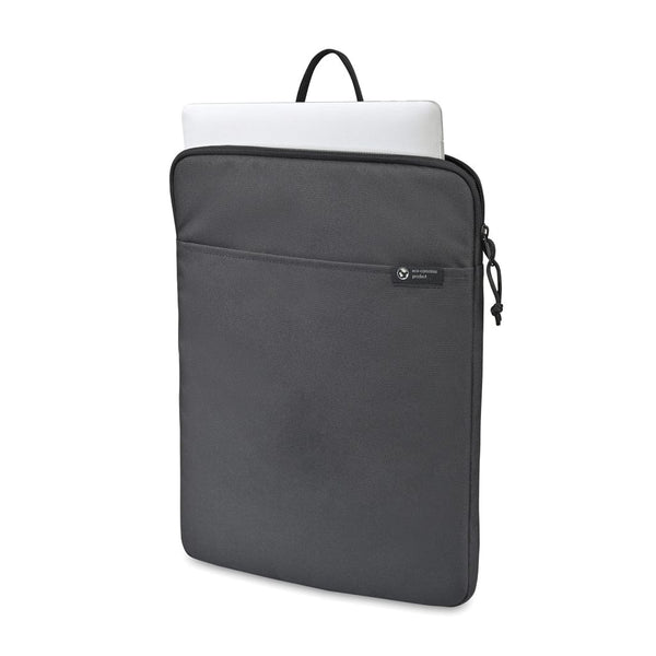 Tasca porta PC da 16" Renew in rPet AWARE™ nero - personalizzabile con logo