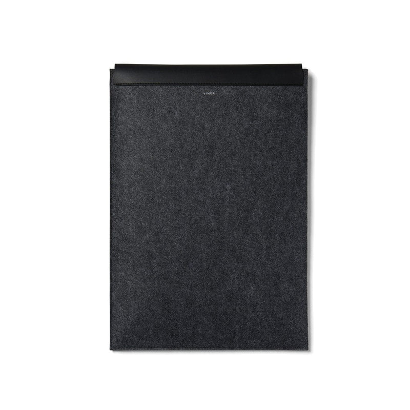 Tasca porta PC da 17" VINGA Albon in feltro GRS - personalizzabile con logo