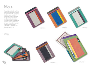 TASCABILI PERSONALIZZATI SOFT & FLEXY - Made in Italy Man / 50 pezzi - personalizzabile con logo