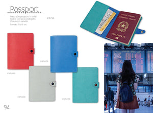 TASCABILI PERSONALIZZATI SOFT & FLEXY - Made in Italy Passport / 50 pezzi - personalizzabile con logo