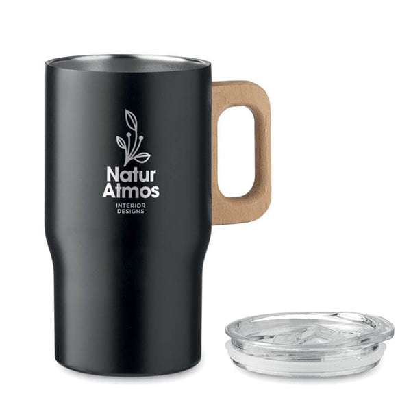 Tazza a doppio strato da 350 ml - personalizzabile con logo