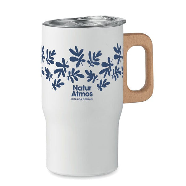 Tazza a doppio strato da 350 ml - personalizzabile con logo