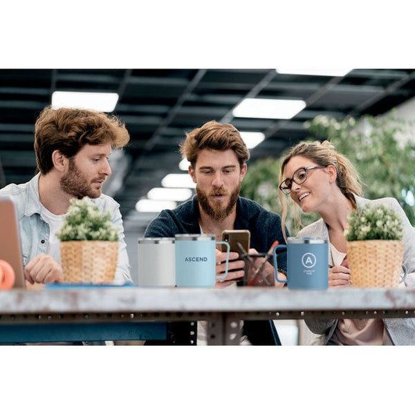 Tazza a doppio strato da 400 ml - personalizzabile con logo