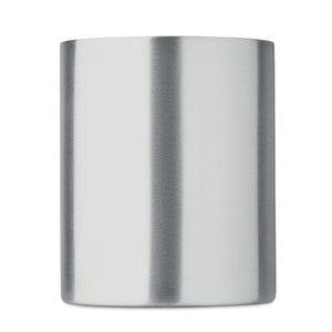 Tazza acciaio inox riciclato Color  Color argento - personalizzabile con logo