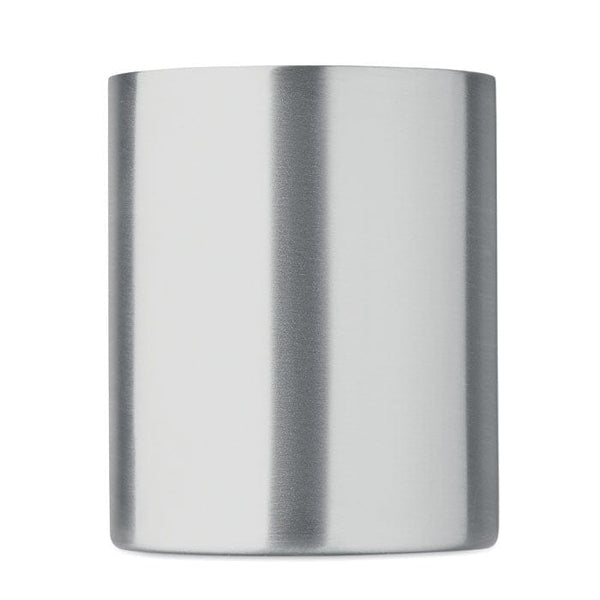 Tazza acciaio inox riciclato Color  Color argento - personalizzabile con logo