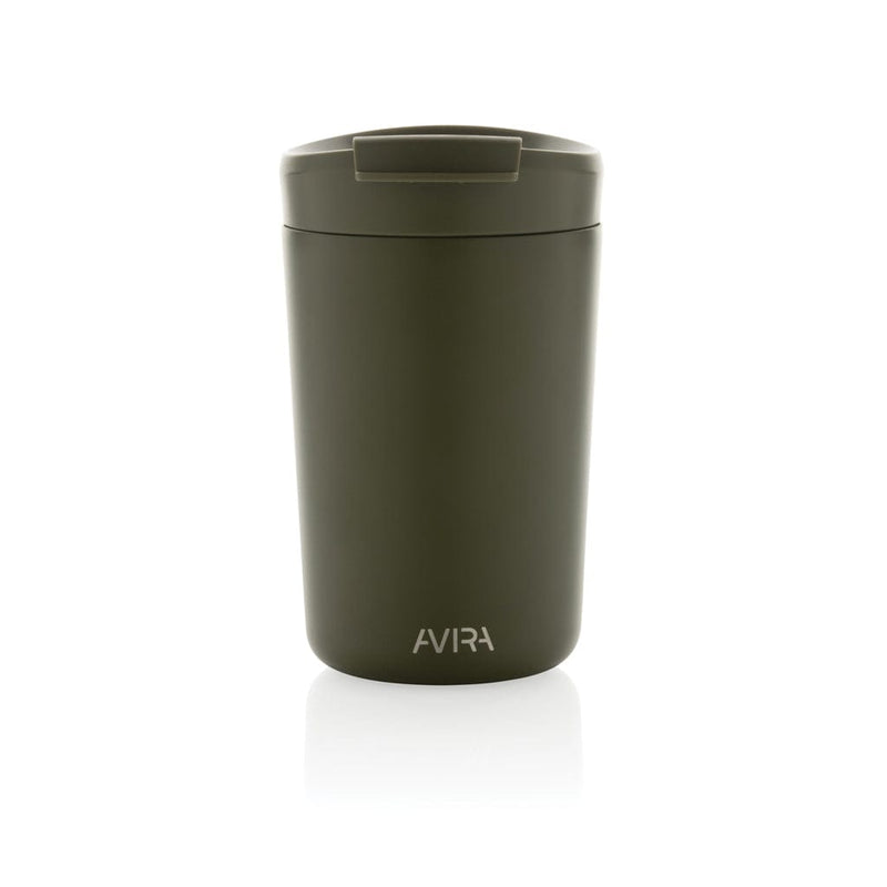 Bicchiere Avira Alya in acciaio riciclato RCS 300ML - personalizzabile con logo