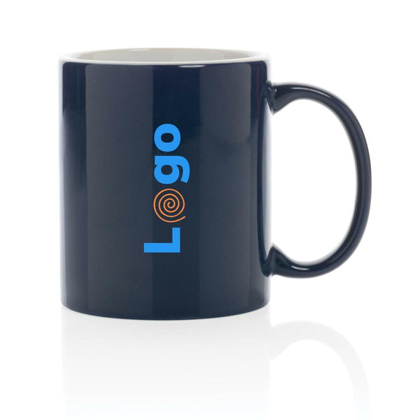 Tazza basic in ceramica - personalizzabile con logo