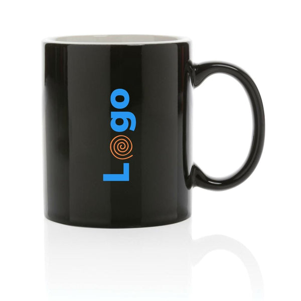 Tazza basic in ceramica - personalizzabile con logo