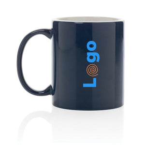 Tazza basic in ceramica - personalizzabile con logo