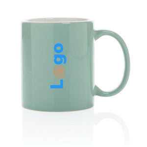 Tazza basic in ceramica - personalizzabile con logo