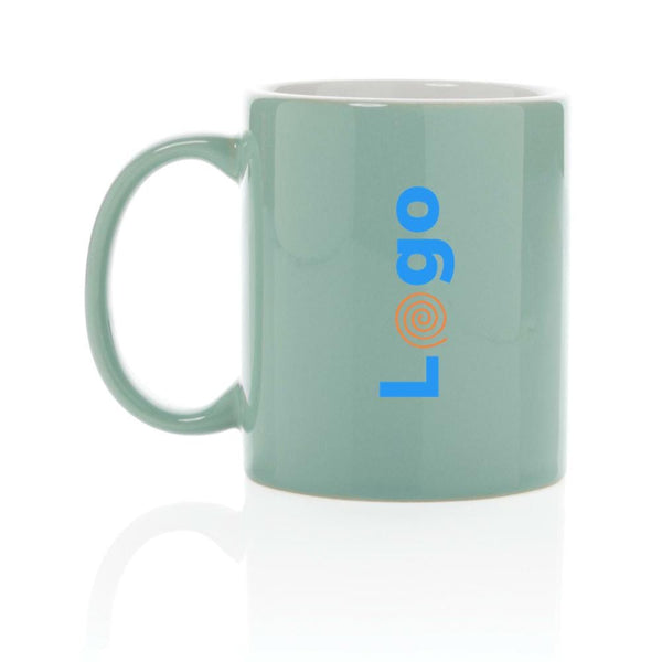 Tazza basic in ceramica - personalizzabile con logo
