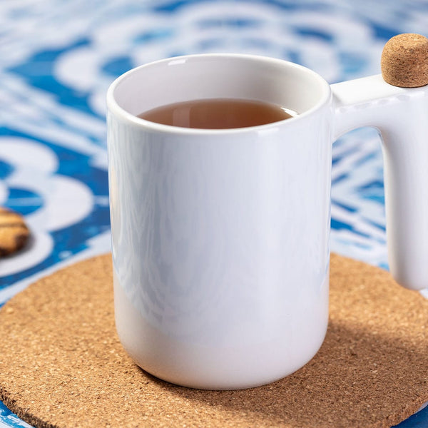 Tazza Beverly bianco - personalizzabile con logo