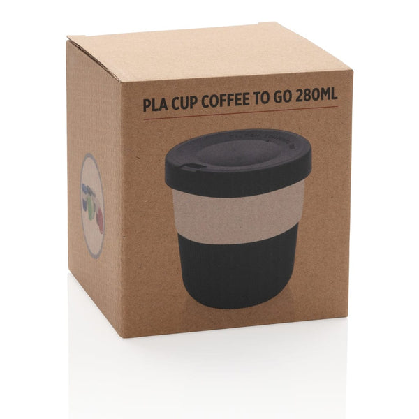 Tazza coffee to go 280ml in PLA - personalizzabile con logo