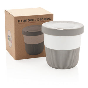 Tazza coffee to go 280ml in PLA - personalizzabile con logo