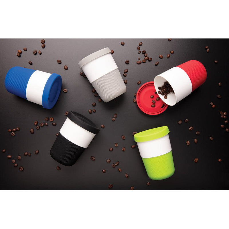 Tazza coffee to go in PLA 380ml Colore: nero, grigio, rosso, blu, verde €9.97 - P432.831
