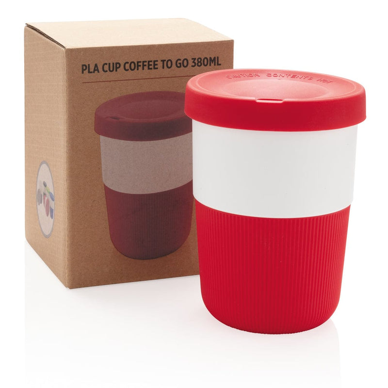 Tazza coffee to go in PLA 380ml Colore: nero, grigio, rosso, blu, verde €9.97 - P432.831