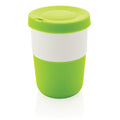 Tazza coffee to go in PLA 380ml verde - personalizzabile con logo