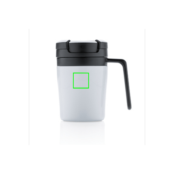 Tazza Coffee to go con manico - personalizzabile con logo