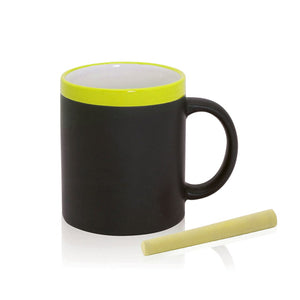 Tazza Colorful giallo - personalizzabile con logo