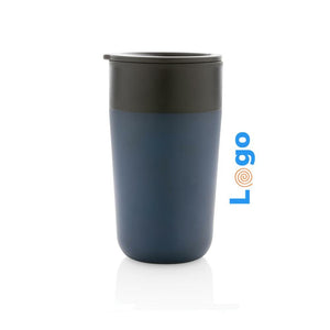 Tazza con manico in PP e SS riciclati GRS 480ml - personalizzabile con logo