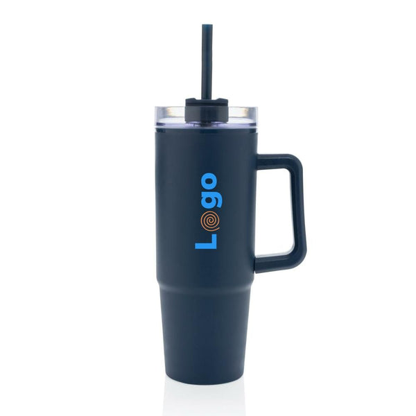 Tazza con manico Tana in plastica riciclata RCS 900ML - personalizzabile con logo