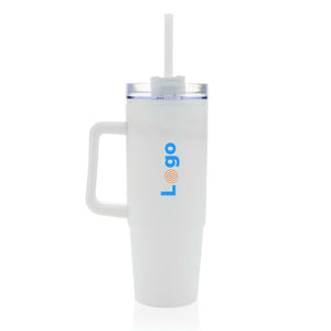 Tazza con manico Tana in plastica riciclata RCS 900ML - personalizzabile con logo