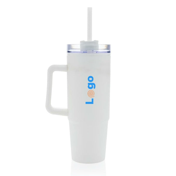 Tazza con manico Tana in plastica riciclata RCS 900ML - personalizzabile con logo