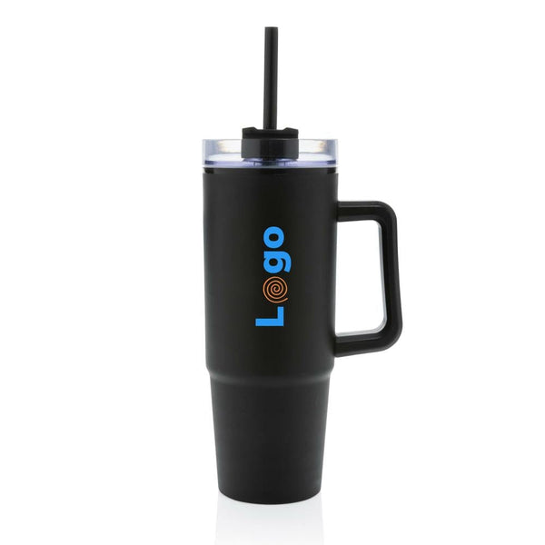 Tazza con manico Tana in plastica riciclata RCS 900ML - personalizzabile con logo