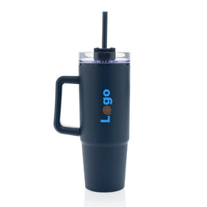 Tazza con manico Tana in plastica riciclata RCS 900ML - personalizzabile con logo