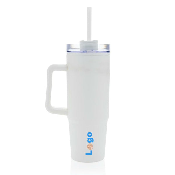 Tazza con manico Tana in plastica riciclata RCS 900ML - personalizzabile con logo