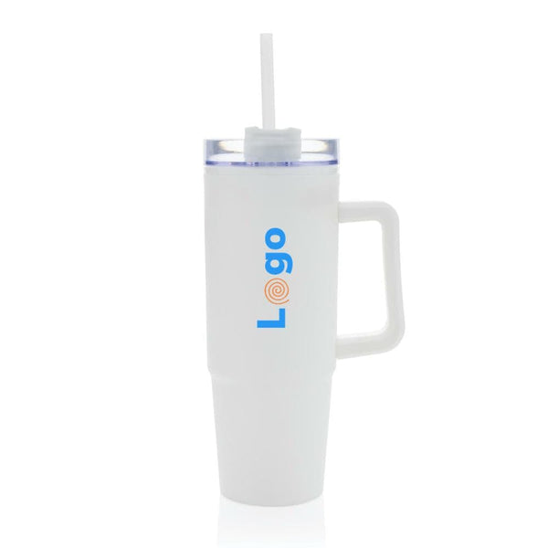 Tazza con manico Tana in plastica riciclata RCS 900ML - personalizzabile con logo