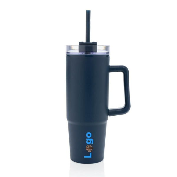 Tazza con manico Tana in plastica riciclata RCS 900ML - personalizzabile con logo