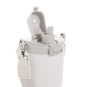 Tazza con tracolla Avira Ayala in rAcciaio RCS 600ml - personalizzabile con logo