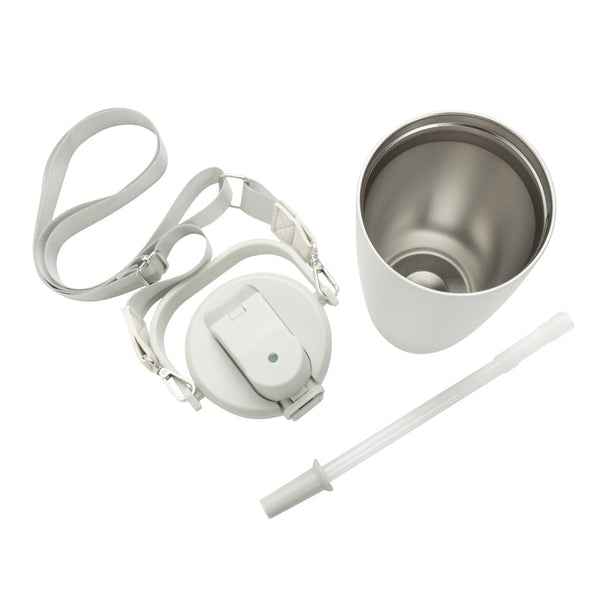 Tazza con tracolla Avira Ayala in rAcciaio RCS 600ml - personalizzabile con logo