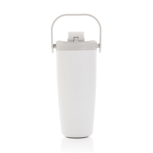 Tazza con tracolla Avira Ayala in rAcciaio RCS 600ml - personalizzabile con logo