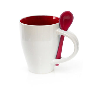 Tazza Cotes rosso - personalizzabile con logo