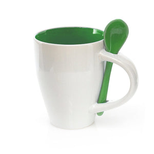 Tazza Cotes verde - personalizzabile con logo