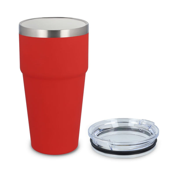 Tazza da auto in ceramica soft touch 500ml - personalizzabile con logo