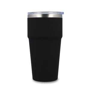 Tazza da auto in ceramica soft touch 500ml - personalizzabile con logo