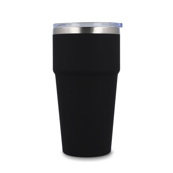Tazza da auto in ceramica soft touch 500ml - personalizzabile con logo